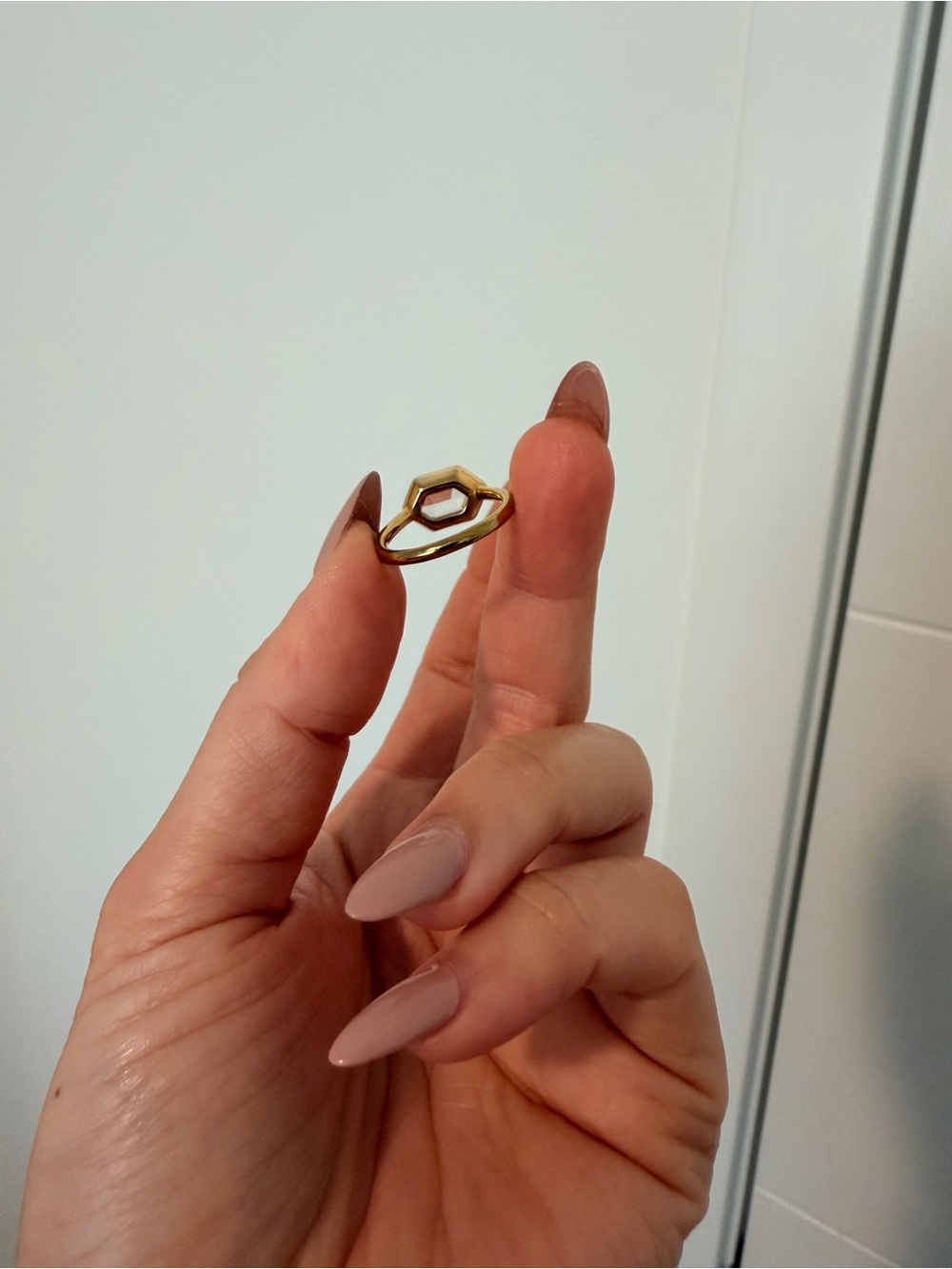 Indigo Lune Hexa Ring - Picture 6 of 7